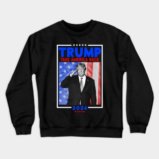Classic Trump 2024 Crewneck Sweatshirt